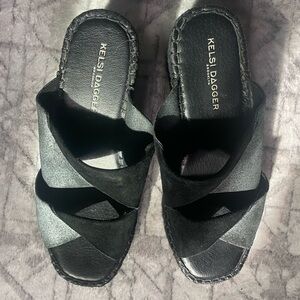 Kelsi Dagger Brooklyn Women's Inwood Espadrille Wedge Sandal Sz 6